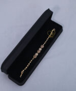 Heart & Round Zircon Bracelet – A Symbol of Love & Shine - Image 2