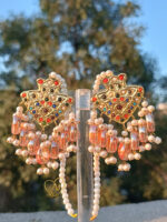 Kundan Chandbali Earrings 24K Gold Plated