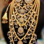 Regal Tassel Multani Necklace Set