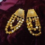 Gold Plated Kundan Earrings
