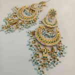 Gold Plated Kundan Earrings