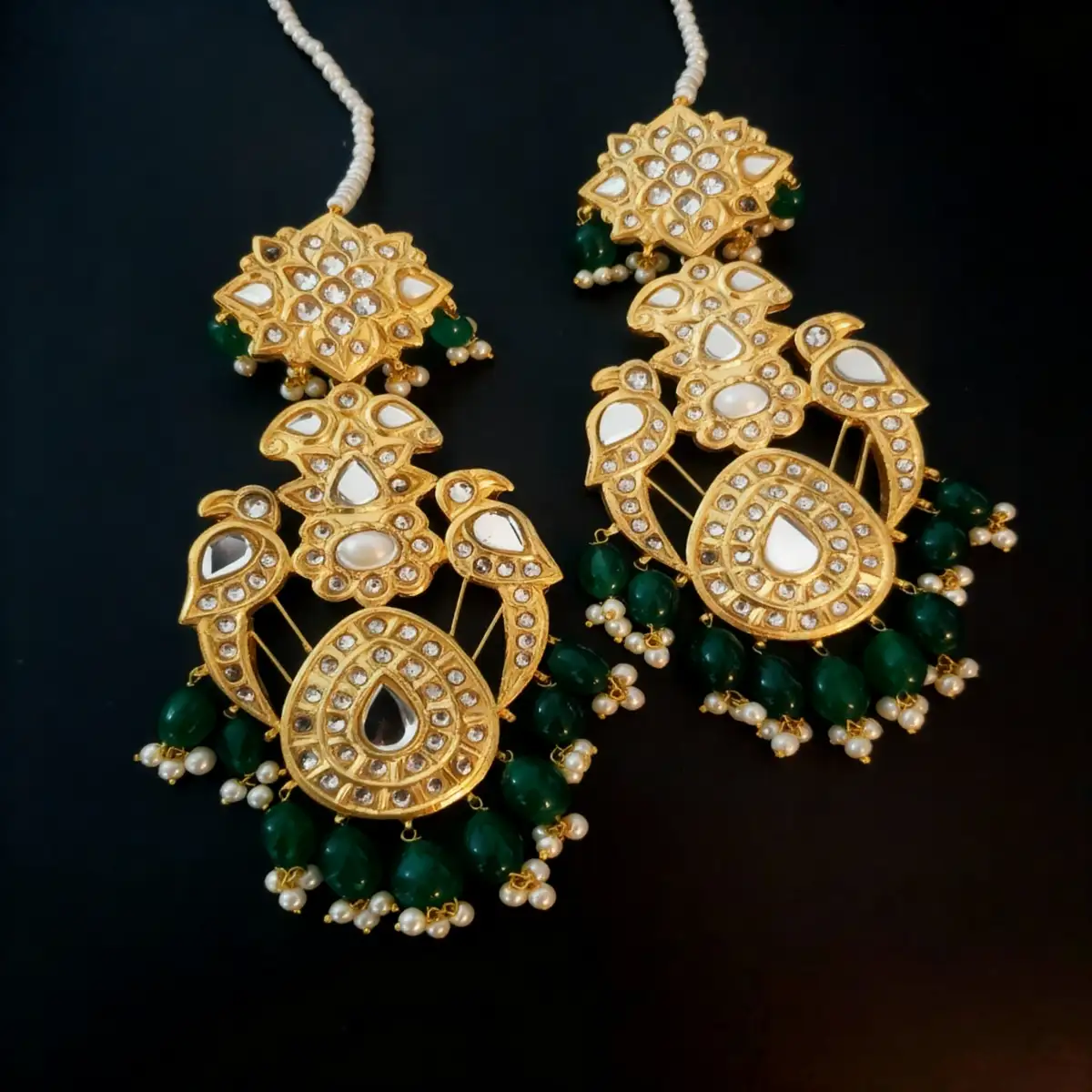 image_1762035889064_compressed Kundan Earring - Image 1
